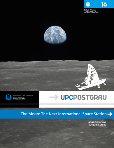 El libro 'The Moon : the next international space station'  galardonado por la UPC